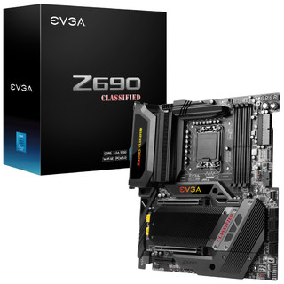 EVGA 发布 顶级 Z690 CLASSIFIED 主板，19相供电，双2.5G千兆