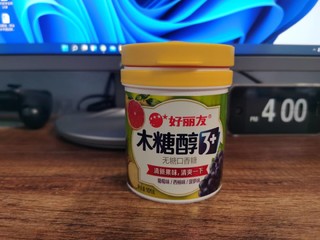 好丽友木糖醇无糖口香糖清心果味清爽口气