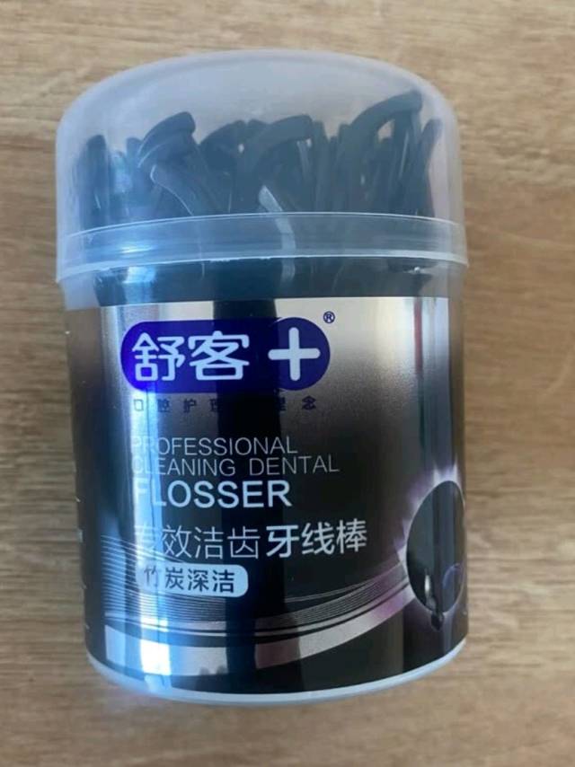 专效口腔清理棉线的牙线棒