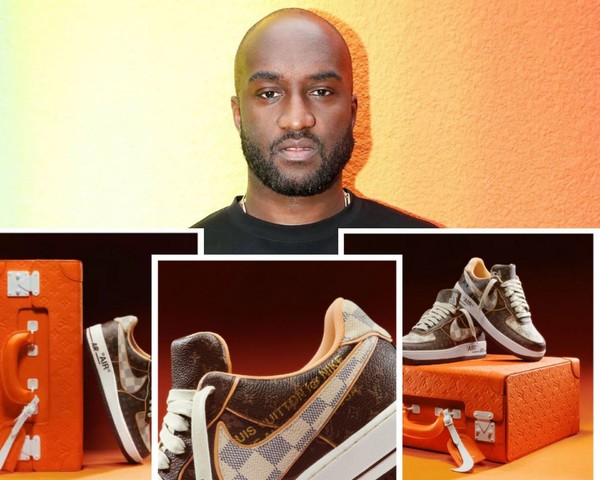 Louis Vuitton x Nike Air Force 1, una de las creaciones finales de Virgil  Abloh, sale a subasta – FayerWayer