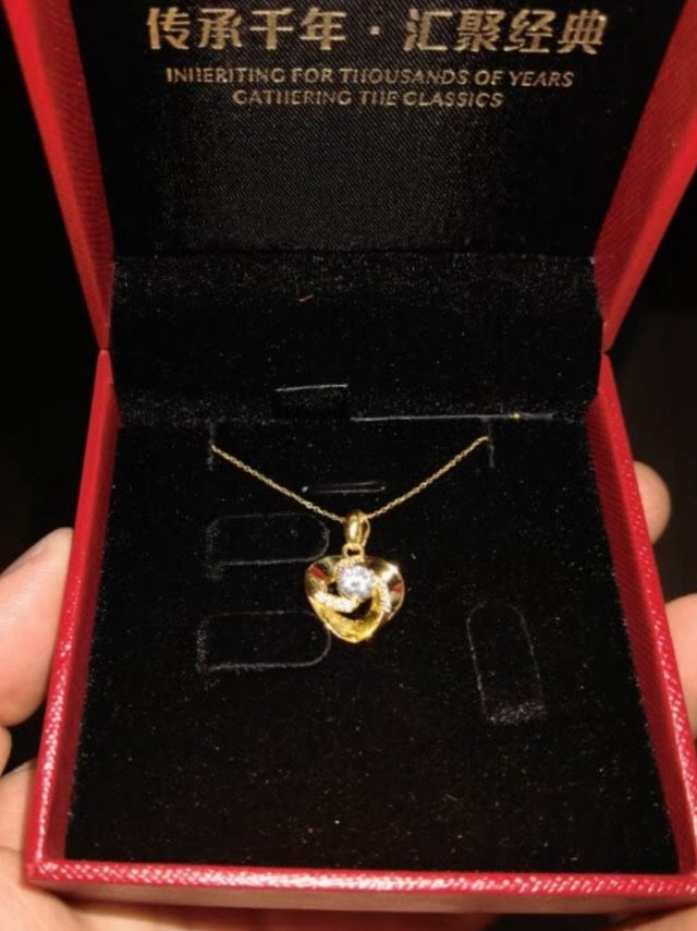 你就是我的唯一，爱心项链独家好物！