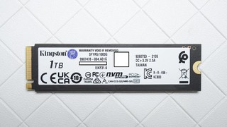 金士顿Fury叛逆者PCIe 4.0固态