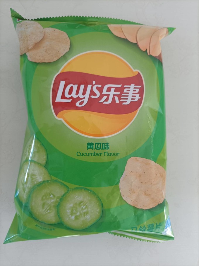 lays乐事薯片黄瓜味 135g 0611 92 京东