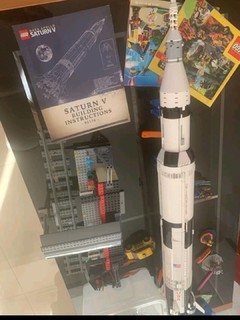 乐高宇航局阿波罗土星五号火箭 硬核大玩具