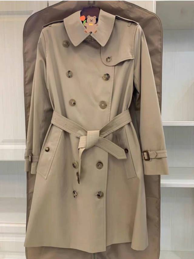 女士新款中长款高端风衣