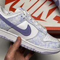 白紫配色的NIKE DUNK LOW OG