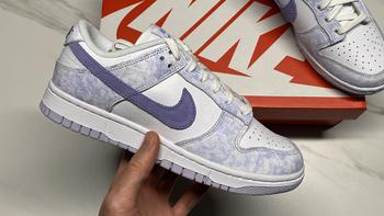 白紫配色的NIKE DUNK LOW OG