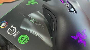 Razer 炼狱蝰蛇V2更换光微动——另附三代同堂