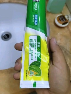 黑人双重薄荷牙膏