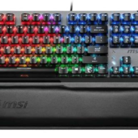 微星发布VIGOR 系列两款机械键盘，自研+凯华矮轴