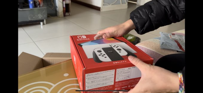 任天堂游戏机怎么样 日版switch oled开箱_什么值得买