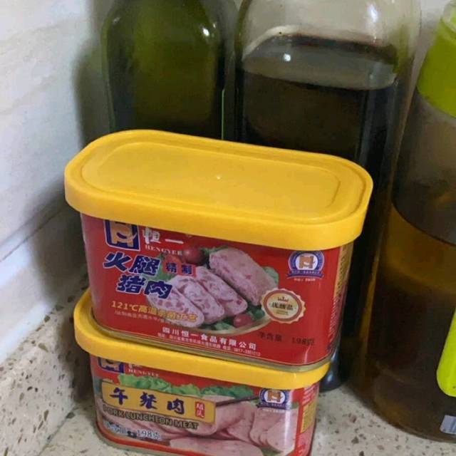  恒一火腿猪肉午餐肉