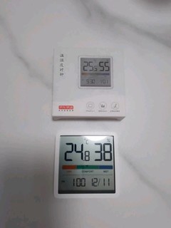 京东京造温湿度计时钟