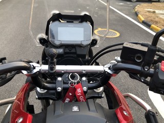 摩托车骑行装备03 RKR龙头平衡拓展杆