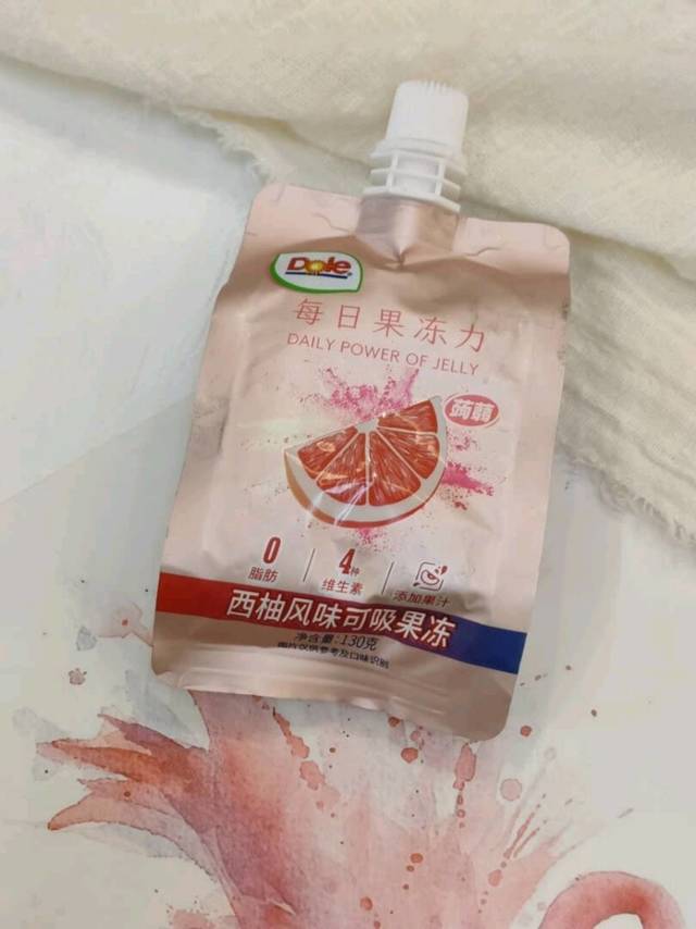 都乐西柚风味果冻