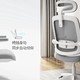 联丰上新人体工学椅，黄金C弧椅背、可调节升降腰托，90-120°自由角度后仰