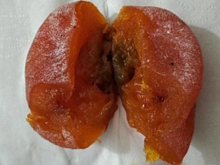 甜腻爽口的好柿饼