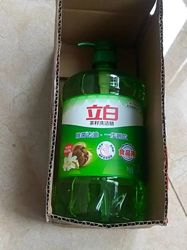 立白茶籽洗洁精