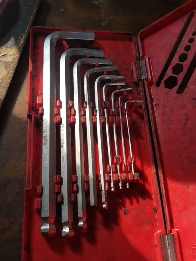 修理必备—内六角扳手九件套装