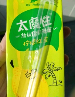 统一太魔性柠檬红茶，味道很好