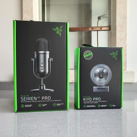 进阶版直播设备——雷蛇 Razer 清姬专业版摄像头+魔音海妖V2专业版麦克风评测