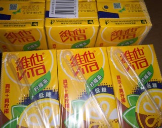 维他奶低糖柠檬茶饮料