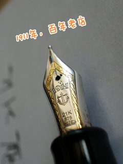 最适合日用的钢笔，写乐大型21K。