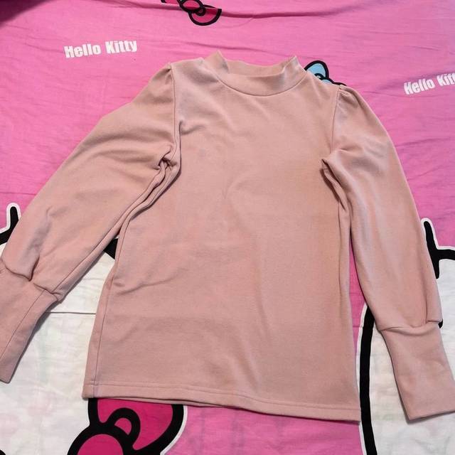 女童德绒面料长袖