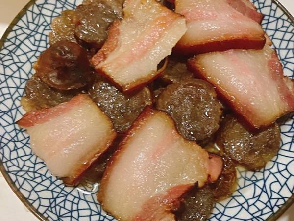 味道鲜美的土猪腊肉