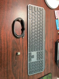罗技 MX Keys 108键薄膜键盘