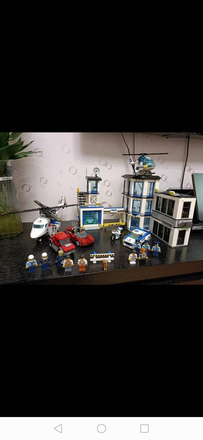 乐高警察局监狱城市系列积木男孩子人仔拼装