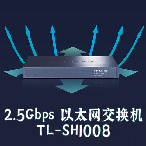 2.5G内网搞成了吗？TP-LINK 2.5G交换机TL-SH1008晒单