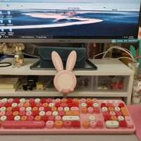 一款粉嫩嫩键盘，老爷们就不要看了！