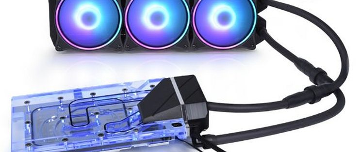 为NVIDIA RTX 3090：Alphacool 发布一体覆盖式360mm 水冷散热器_显卡