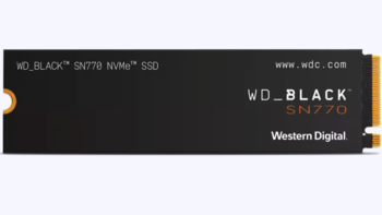 西部数据发布WD_BLACK SN770 NVMe SSD，PCIe 4.0接口4种容量可选