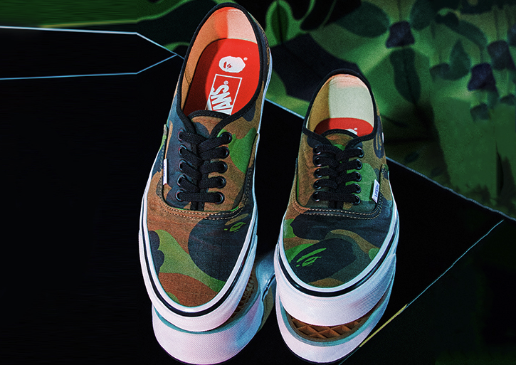 BAPE® x Vans 花里胡哨搞事情，又是一个要花钱的大动作！