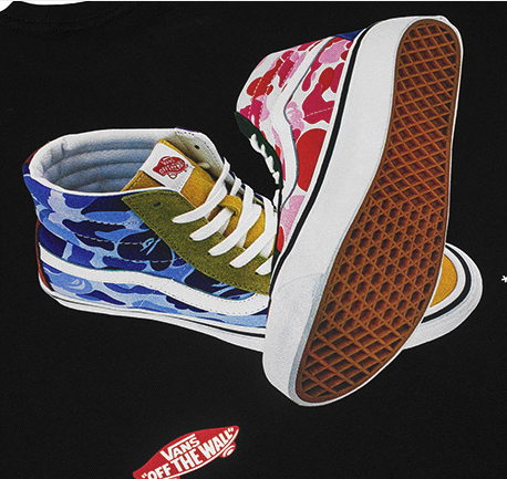 BAPE® x Vans 花里胡哨搞事情，又是一个要花钱的大动作！