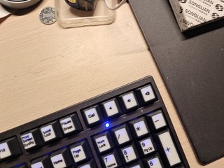 有光有声软硬结合-新换的魔力鸭机械键盘