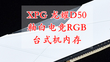 沈老师的电脑折腾之路 篇八十七：XPG 龙耀D50 3600MHz 釉白电竞RGB台式机内存 体验分享 