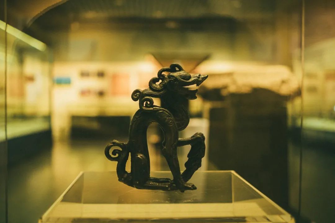 铜坐龙 黑龙江博物馆 藏 ©图虫创意