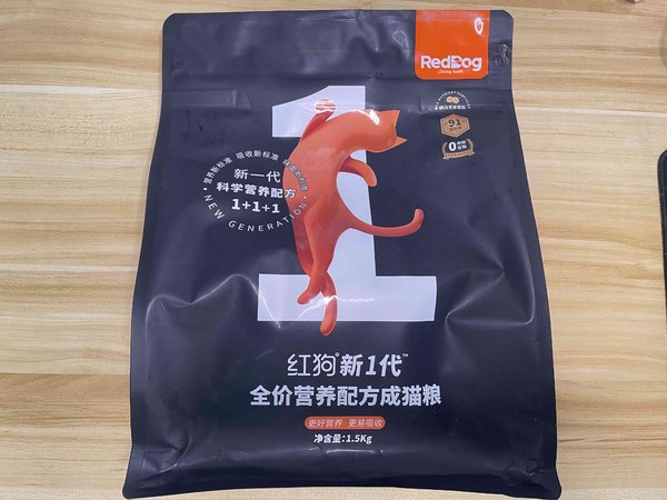 红狗RedDog猫粮，0谷物0肉粉的好粮