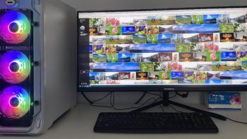 买了熊猫PF34UC2带鱼屏显示器，我的简约桌面3.0版本！