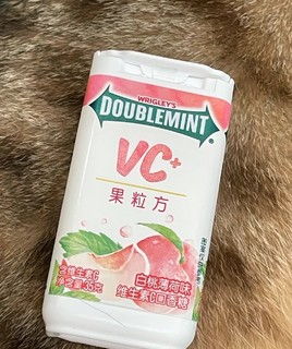 绿箭果粒方维生素c口香糖🍑白桃薄荷味绝