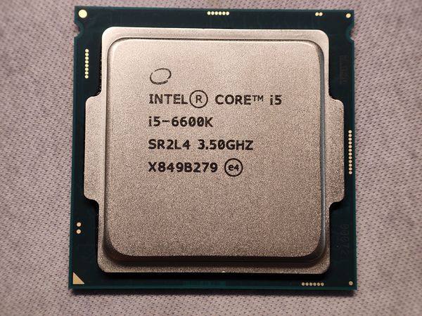 当年的性能小怪兽i5 6600k