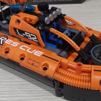 老杨的玩具仓库 篇八十五：LEGO 机械组系列 2合1 42120 救援气垫船 速拼评测