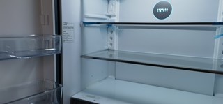 厨房储藏利器，美的十字开门冰箱
