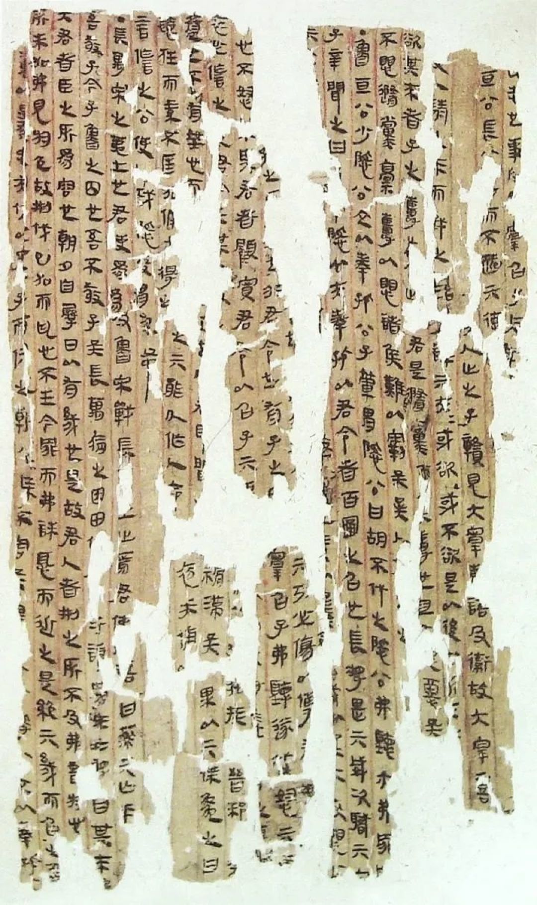 马王堆一号汉墓出土帛书《春秋事语》 08网络