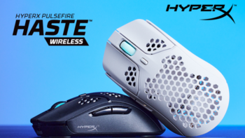 HyperX 发布 Pulsefire Haste Wireless “旋火”无线游戏鼠标