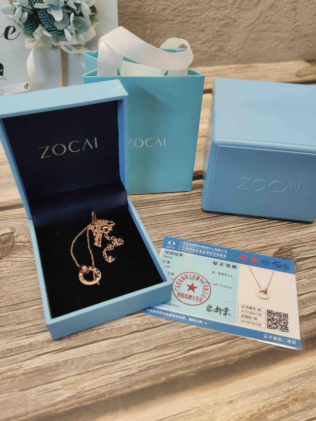 69给女神买根钻石项链