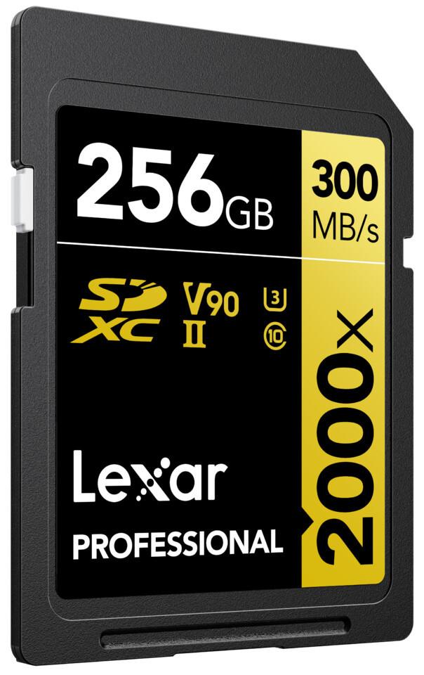 300MB/s读速：雷克沙发布 Professional 2000x 系列储存卡，最高256GB